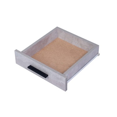 Стол письменный Frame New, 800×510×760 мм, цвет цемент светлый / чёрный металл