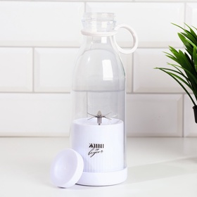 Блендер портативный для смузи и коктейлей «Живи со вкусом», белый