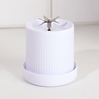 Блендер портативный для смузи и коктейлей «Живи со вкусом», белый - Фото 5