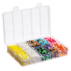 Аквамозаика в контейнере, 2500 шариков, 10 трафаретов, 2 основы - Фото 3