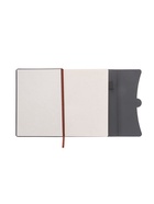 Ежедневник-органайзер Calligrata в подарочной упаковке, А6+, 80 листов, с ручкой, обложка из искусственной кожи, синий - Фото 13