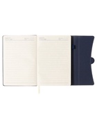 Ежедневник-органайзер Calligrata в подарочной упаковке, А6+, 80 листов, с ручкой, обложка из искусственной кожи, синий - Фото 8