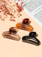 Крабик для волос «Альба», петелька, 7 см, МИКС (комплект 12 шт) - фото 52075343