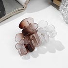 Крабик для волос «Матовый», цветник, 6.5 см, МИКС (комплект 12 шт) - фото 53853619