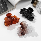 Крабик для волос «Матовый», цветник, 6.5 см, МИКС (комплект 12 шт) - фото 53853620