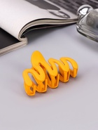 Крабик для волос «Матовый», волна колор, 7 см, МИКС (комплект 12 шт) - фото 54772780