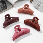 Крабик для волос «Матовый», углы, 7.5 см, МИКС - фото 52075354