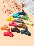 Крабик для волос «Матовый», связка, 7 см, МИКС (комплект 12 шт) - фото 52075367