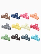 Крабик для волос «Матовый», связка, 7 см, МИКС (комплект 12 шт) - фото 52075368