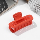 Краб для волос «Матовый», узор прямой, 7.5 см, микс (комплект 12 шт) - фото 53853624