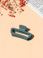 Краб для волос "Матовый" прямой округление, 7.5 см, микс (12 шт) - фото 809157583