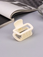 Крабик для волос «Матовый», прямой мини, 6.5 см, МИКС - фото 61052721