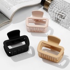 Крабик для волос «Матовый», прямой мини, 6.5 см, МИКС - фото 61052720