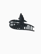 Крабик для волос «Белла», 11 см, чёрный (комплект 12 шт) - фото 61052727