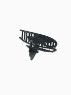 Крабик для волос «Белла», 11 см, чёрный (комплект 12 шт) - фото 61052728