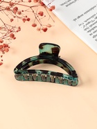 Крабик для волос «Леопардовый принт», овал, 9 см, МИКС - Фото 2