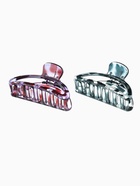 Крабик для волос «Леопардовый принт», овал, 9 см, МИКС - Фото 4