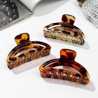 Крабик для волос «Леопардовый принт», овал, 9 см, МИКС - Фото 9