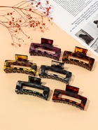 Крабик для волос «Леопардовый принт», прямой, 8.5 см, МИКС - Фото 3