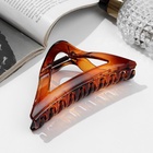 Крабик для волос «Кофейный», угол, 11.5 см 10309589