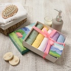 Салфетки махровые «Этель. Закат», 5 шт., 30×30 см, хлопок 100% - Фото 3