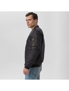 Бомбер мужской на молнии MIST, размер 48, черный - Фото 4