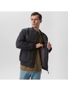 Бомбер мужской на молнии MIST, размер 48, черный - Фото 9