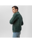 Бомбер мужской на молнии MIST, размер 46, хаки - Фото 3