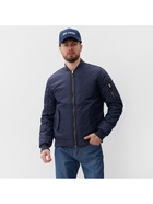 Бомбер мужской на молнии MIST, размер 54, синий - Фото 3