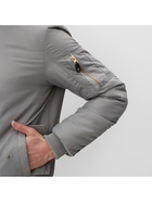 Бомбер мужской на молнии MIST, размер 46, серый - Фото 5