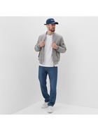 Бомбер мужской на молнии MIST, размер 48, серый - Фото 9