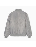 Бомбер мужской на молнии MIST, размер 52, серый - Фото 11