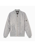 Бомбер мужской на молнии MIST, размер 52, серый - Фото 6