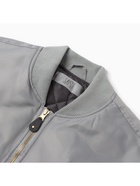 Бомбер мужской на молнии MIST, размер 52, серый - Фото 7