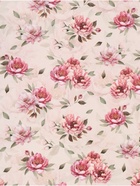 Бумага упаковочная, крафт «Бутон», 70×100 см, 1 лист - Фото 3