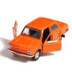 Машина металлическая «Запорожец», инерция, открываются двери, багажник, 12 см, оранжевый - Фото 5