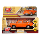 Машина металлическая «Запорожец», инерция, открываются двери, багажник, 12 см, оранжевый - Фото 8