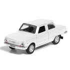 Машина металлическая «Запорожец», инерция, 12 см, белый - Фото 2