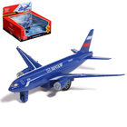 Металлическая модель самолёта «Почта», инерция, 18,5 см - фото 4441607