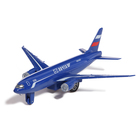Металлическая модель самолёта «Почта», инерция, 18,5 см - фото 4441608