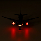 Металлическая модель самолёта «Почта», инерция, 18,5 см - фото 4441611