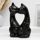 Фигура "Кошки - парочка" черная, 25х20х10см - Фото 2