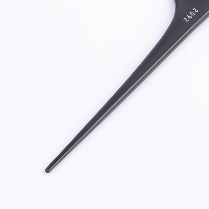 Кисть для окрашивания волос, двусторонняя, 21,5 × 6 см, цвет чёрный