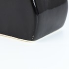Набор керамический для специй на металлической подставке «Коты», 2 шт, цвет белый-чёрный - Фото 4