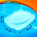 Волчки «Сражение», набор 4 шт., с устройством запуска и ареной - Фото 3