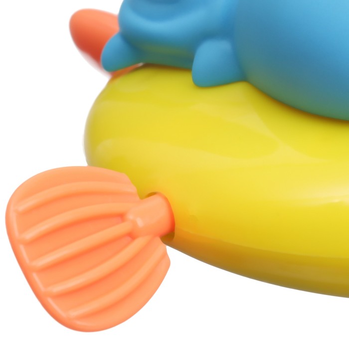 Заводная игрушка для ванны с брызгалкой «Черепашка», Крошка Я