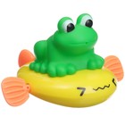 Заводная игрушка для ванны с брызгалкой «Лягушка», Крошка Я - Фото 3