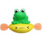 Заводная игрушка для ванны Крошка Я «Лягушка» с брызгалкой - Фото 2