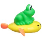 Заводная игрушка для ванны Крошка Я «Лягушка» с брызгалкой - Фото 3