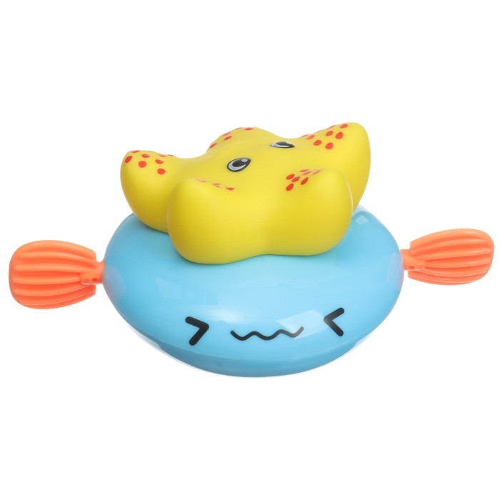 Заводная игрушка для ванны с брызгалкой «Звезда», Крошка Я
